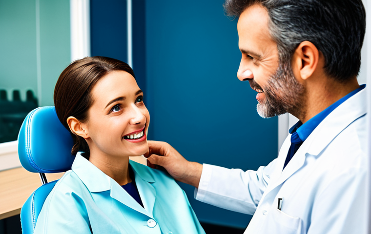 **
"A French dentist in a modern, well-lit clinic, explaining a treatment plan to a patient, emphasizing a detailed quote, professional setting, fully clothed, appropriate attire, safe for work, perfect anatomy, natural proportions, friendly and reassuring atmosphere."
**